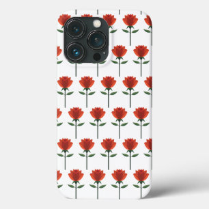 Funda Para iPhone 13 Pro Rosa Roja eterna