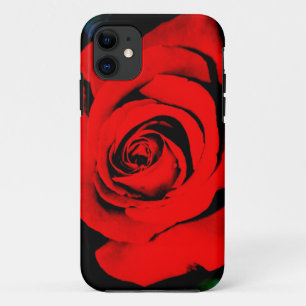 Funda Para iPhone 11 Rosa roja profunda