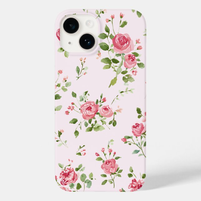 Funda De Case-Mate Para iPhone Rosa rosa (Reverso )