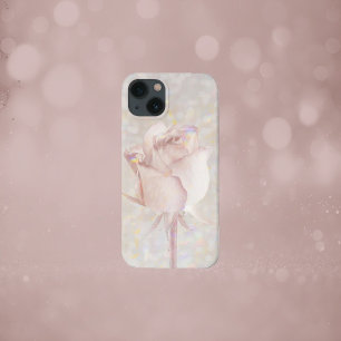 Funda Para iPhone 13 Rosa rosa suave