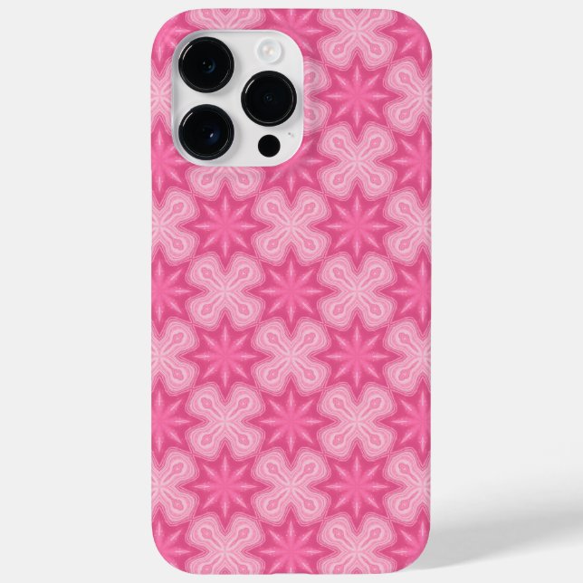Funda De Case-Mate Para iPhone Rosa Y Blanco (Reverso)