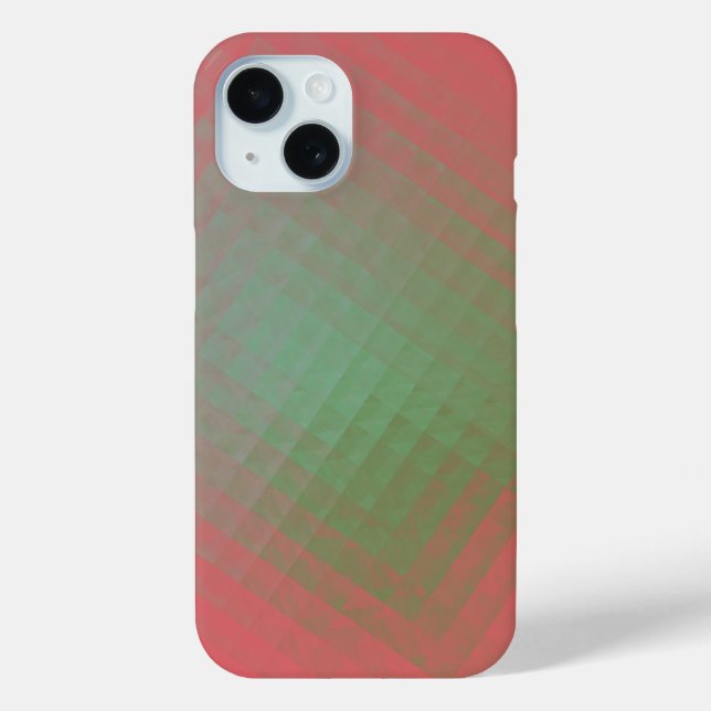 Funda De Case-Mate Para iPhone rosa y verde (Reverso )