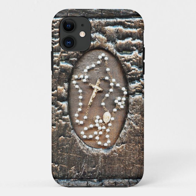 Funda De Case-Mate Para iPhone Rosario (Reverso)