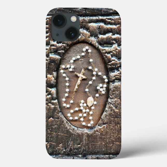 Funda De Case-Mate Para iPhone Rosario (Reverso)