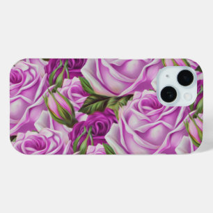 Funda Para iPhone 15 Rosas