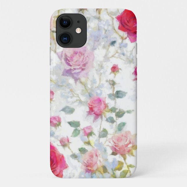 Funda De Case-Mate Para iPhone Rosas (Reverso)