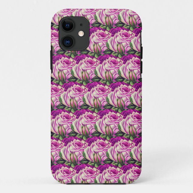 Funda De Case-Mate Para iPhone Rosas (Reverso)