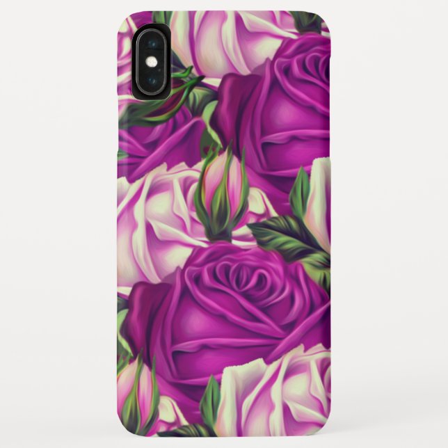 Funda De Case-Mate Para iPhone Rosas (Reverso)