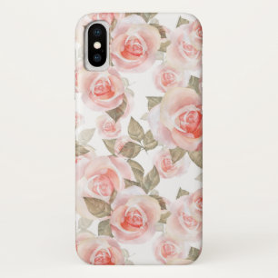 Funda Para iPhone X Rosas