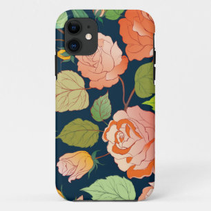 Funda Para iPhone 11 Rosas 15