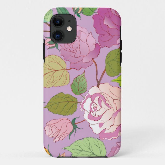 Funda De Case-Mate Para iPhone Rosas 18 (Reverso)