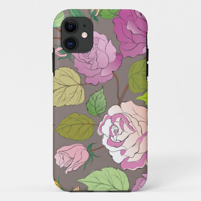 Funda De Case-Mate Para iPhone Rosas 20 (Reverso)