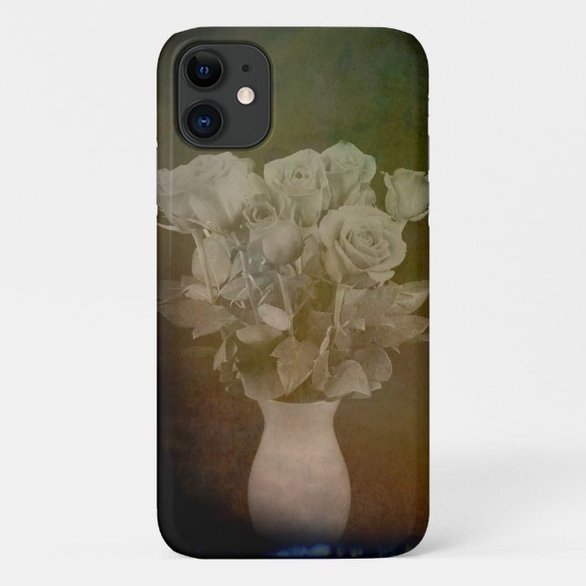 Funda De Case-Mate Para iPhone Rosas Antiguas (Reverso)
