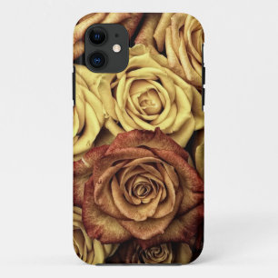 Funda Para iPhone 11 Rosas antiguos