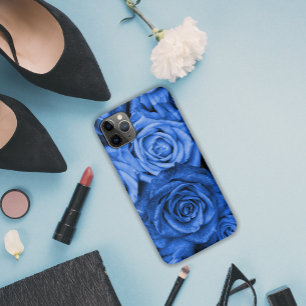 Funda Para iPhone 11 Pro Max Rosas azules