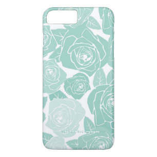 Funda Para iPhone 8 Plus/7 Plus Rosas azules Pastel Funda iPhone 7 Plus personaliz