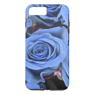 Funda Para iPhone 8 Plus/7 Plus Rosas azules Personalizares personalizados