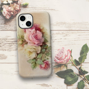 Funda Para iPhone 8 Plus/7 Plus Rosas blancas y rosas rosas rosas pintadas con la 