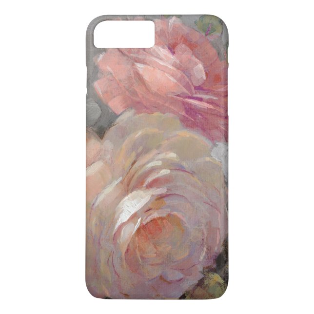 Funda De Case-Mate Para iPhone Rosas con gris (Reverso)