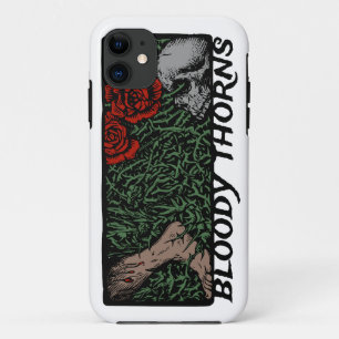 Funda Para iPhone 11 Rosas De Calavera Tardones Pies Floral De Colores