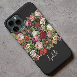 Funda Para iPhone 15 Rosas de época personalizados