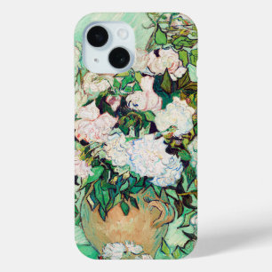 Funda Para iPhone 15 Rosas de la vida en una caja de Vincent van Gogh