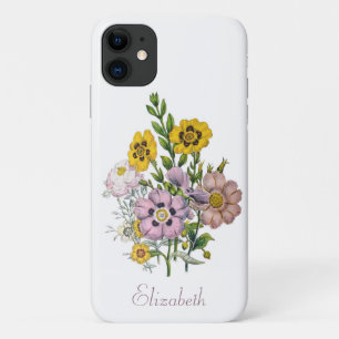 Funda Para iPhone 11 Rosas de roca personalizadas