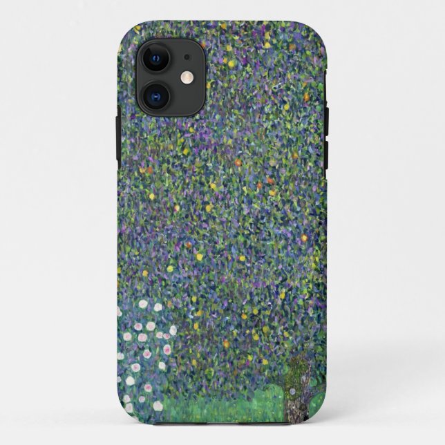 Funda De Case-Mate Para iPhone Rosas debajo de los árboles, c.1905 (Reverso)