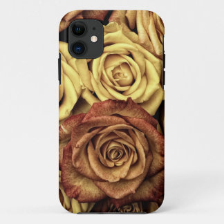Funda Para iPhone 11 rosas del vintage