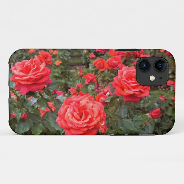 Funda De Case-Mate Para iPhone Rosas Hermosas, Portland, Oregon (Reverso (horizontal))