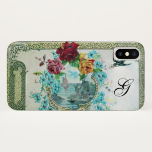 TITLE_SEO2 ROSAS MONOGRAMOS DE LA FLORAL ROMANTICA Y AVES DE