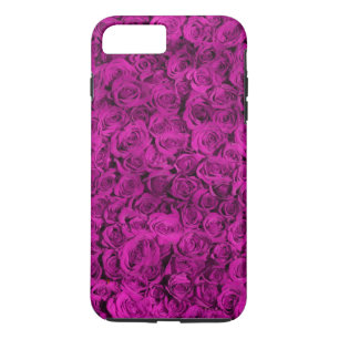 Funda Para iPhone 8 Plus/7 Plus Rosas morados Personalizares personalizados