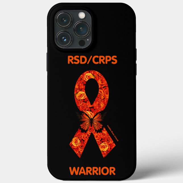 Funda De Case-Mate Para iPhone Rosas naranjas/mariposa... RSD/CRPS (Reverso )