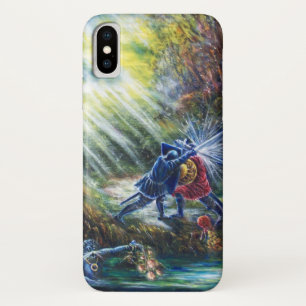 Funda Para iPhone X ROSAS olvidados luchan contra caballeros, dinero y