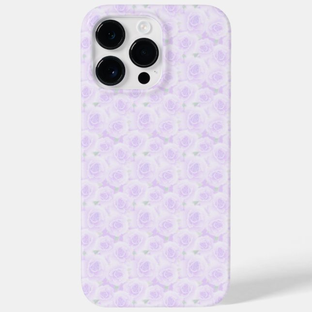 FUNDA DE Case-Mate PARA iPhone ROSAS PASTEL LAVENDER (Reverso)