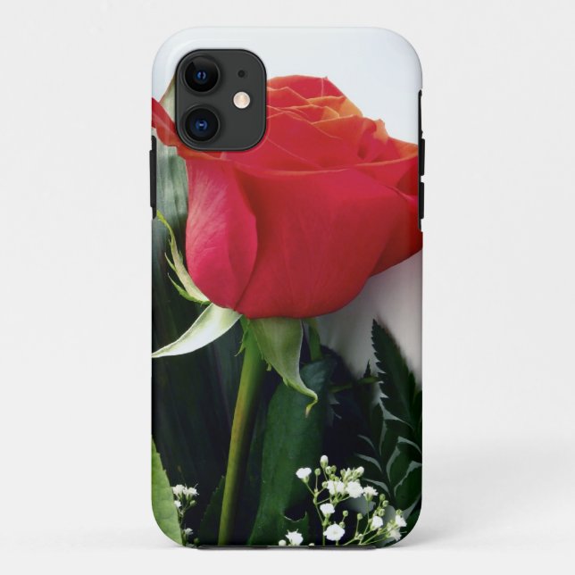 Funda De Case-Mate Para iPhone Rosas rojas (Reverso)