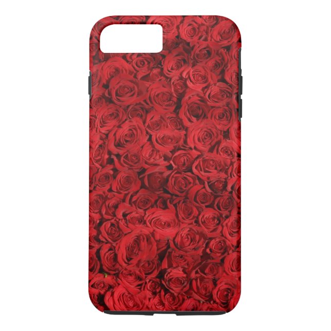 Funda De Case-Mate Para iPhone Rosas rojas Personalizares personalizadas (Reverso)