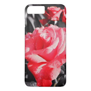 Funda Para iPhone 8 Plus/7 Plus Rosas rojas románticas