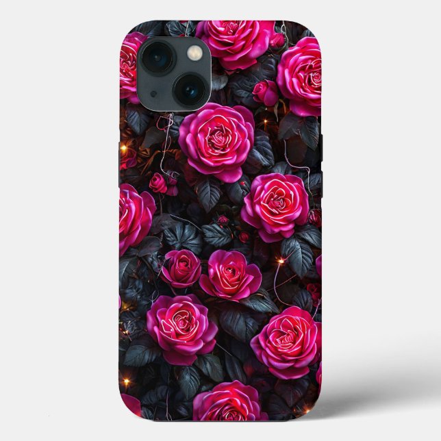 Funda De Case-Mate Para iPhone Rosas rosadas (Reverso )