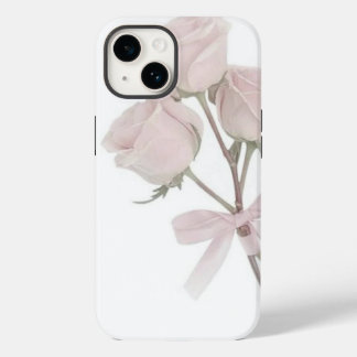 Funda Para iPhone 14 De Case-Mate Rosas Rosadas