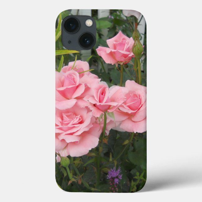 Funda De Case-Mate Para iPhone Rosas rosas rosas (Reverso)