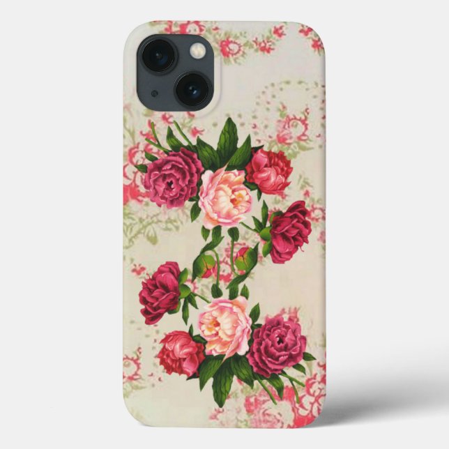 Funda De Case-Mate Para iPhone Rosas rosas rosas (Reverso)