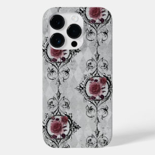 Funda Para iPhone 14 Pro De Case-Mate Rosas rosas rosas en fondo gris