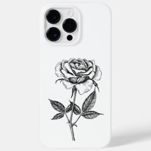 Funda Para iPhone 14 Pro Max De Case-Mate Rose drawing