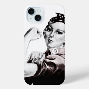 Funda Para iPhone 15 Mini Rosie el estuche para iPhone Funda-Mate Riveter
