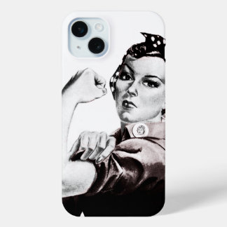 Funda Para iPhone 15 Mini Rosie el estuche para iPhone Funda-Mate Riveter