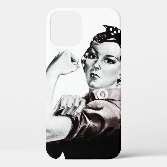 Funda De Case-Mate Para iPhone Rosie el estuche para iPhone Funda-Mate Riveter (Reverso )