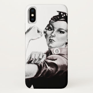 Funda Para iPhone X Rosie the Riveter