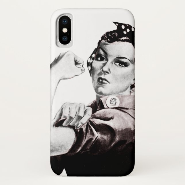 Funda De Case-Mate Para iPhone Rosie the Riveter (Reverso)