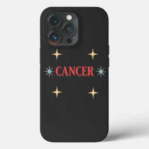 Funda Para iPhone 13 Pro Rótulo astrológico del cáncer